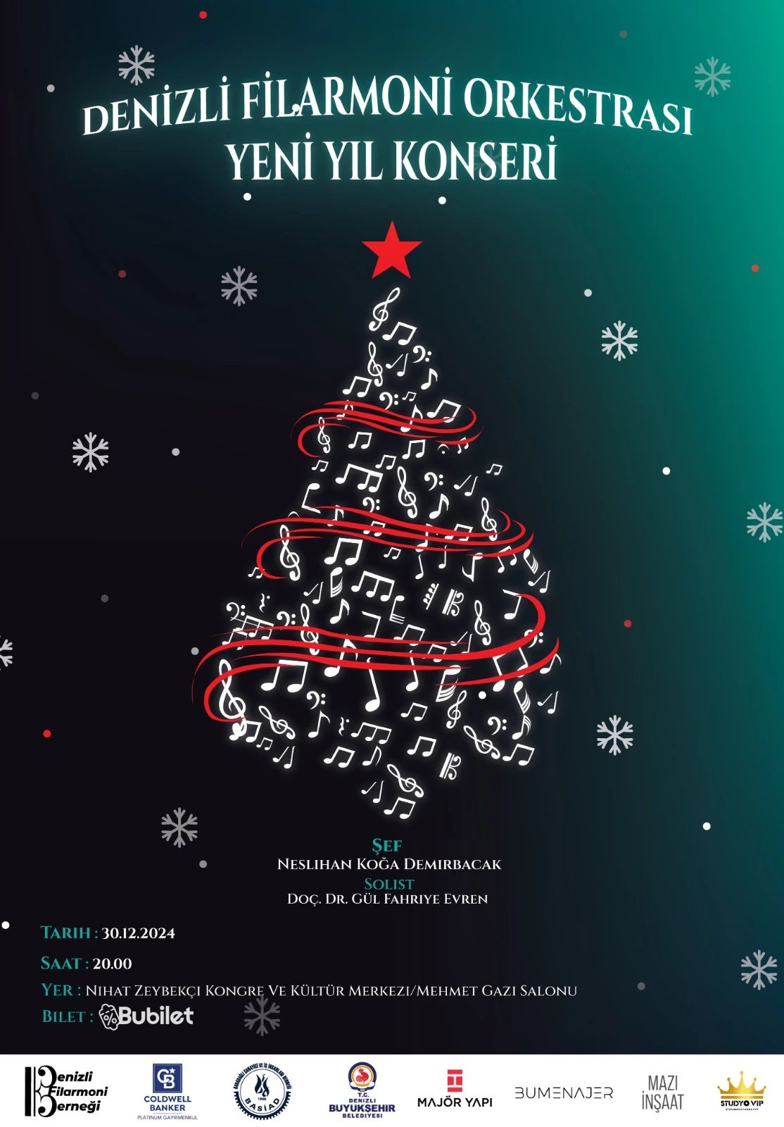 Denizli Filarmoni Orkestrası Yeni Yıl Konseri