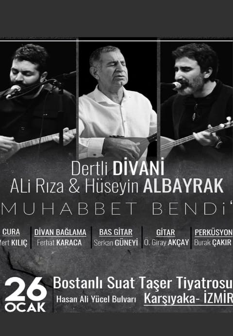 Dertli Divani - Ali Rıza & Hüseyin Albayrak Konseri