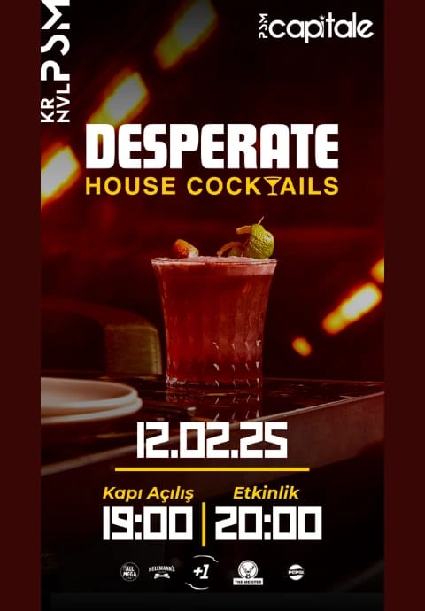 Desperate House Cocktails