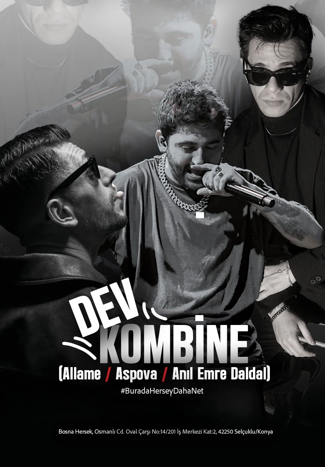 Dev Kombine: Allame, Aspova, Anıl Emre Daldal