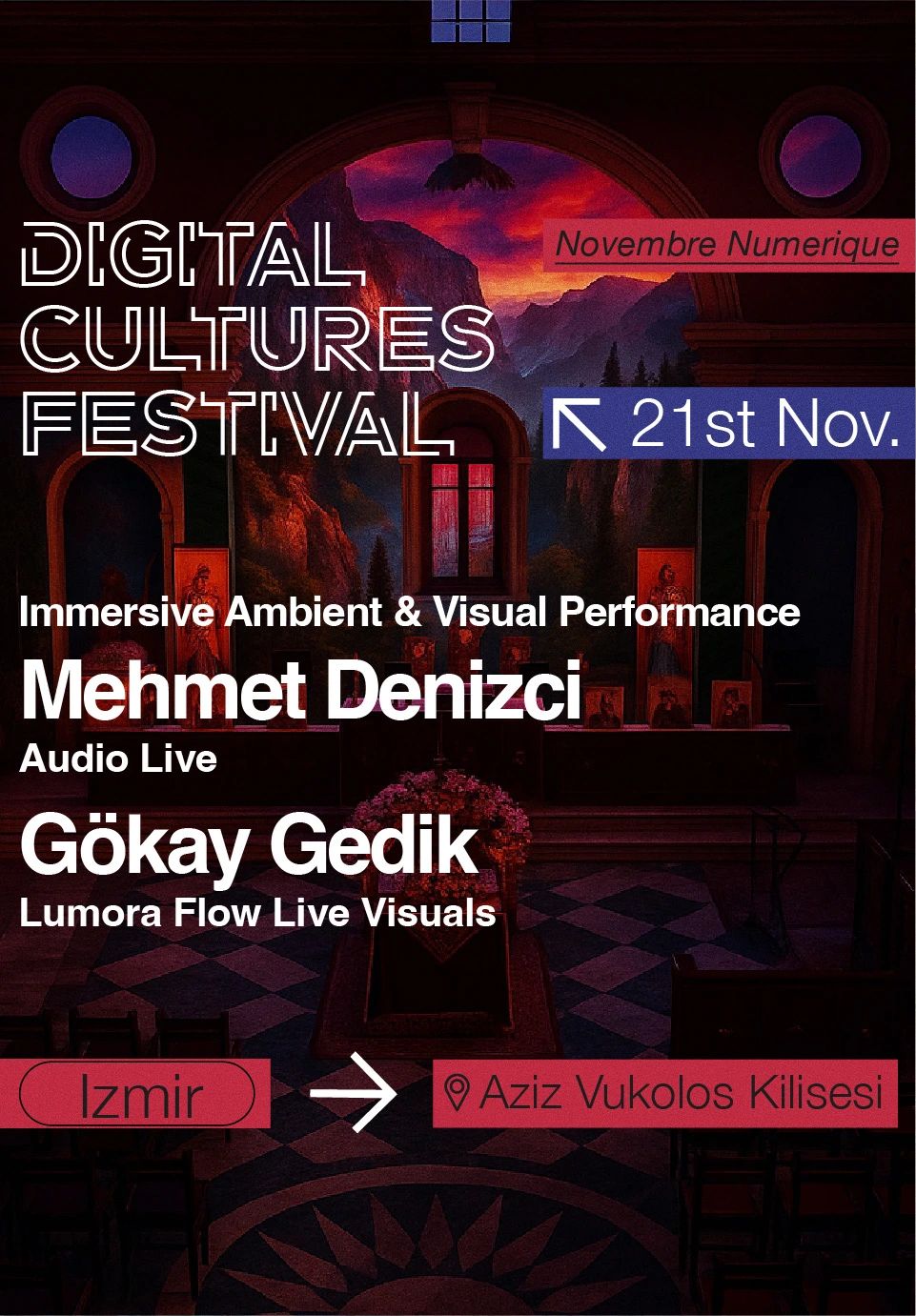 Digital Cultures Festival: Immersive Ambient & Visual Performance 