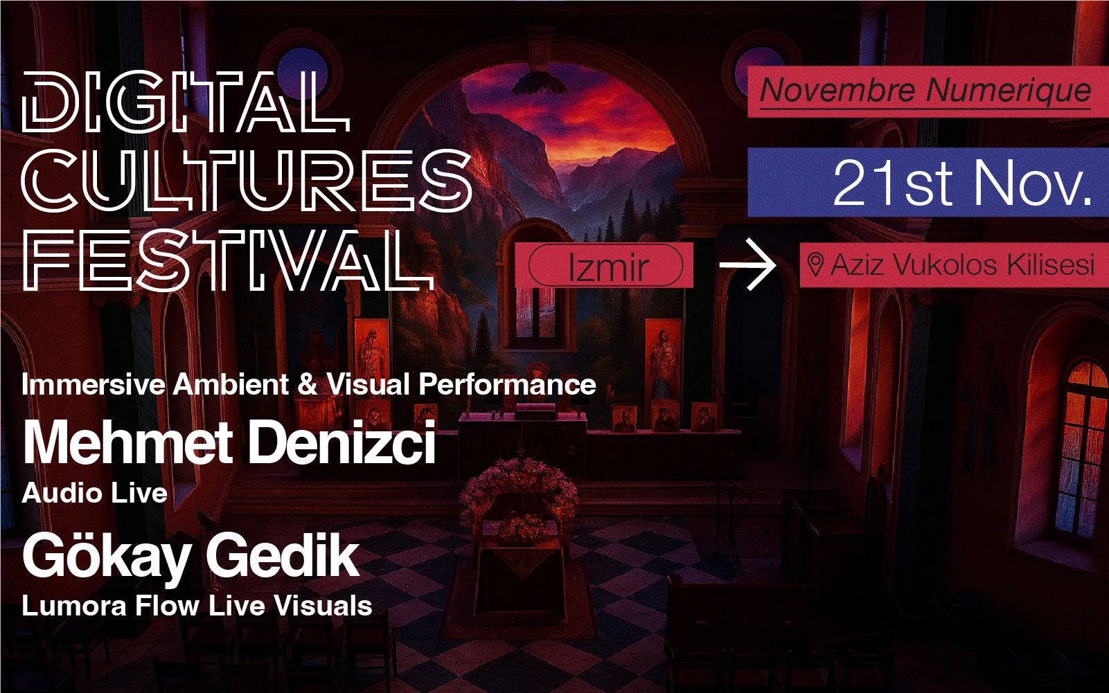Digital Cultures Festival: Immersive Ambient & Visual Performance 
