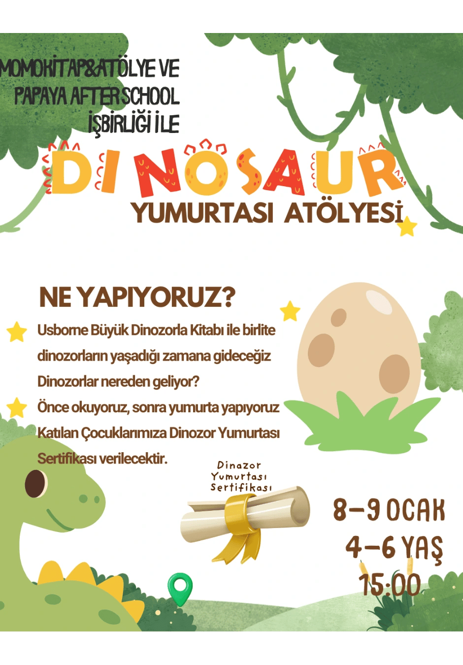 Dinozor Yumurtası Atölyesi