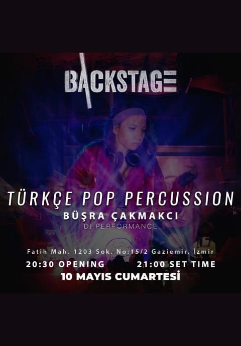 DJ Büşra Çakmakcı - Türkçe Pop Perküsyon Gecesi 