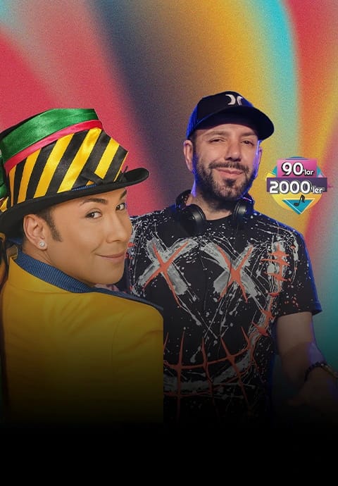 Dj Hakan Küfündür & Vj Bülent ile 90’lar 2000’ler Türkçe Pop Party