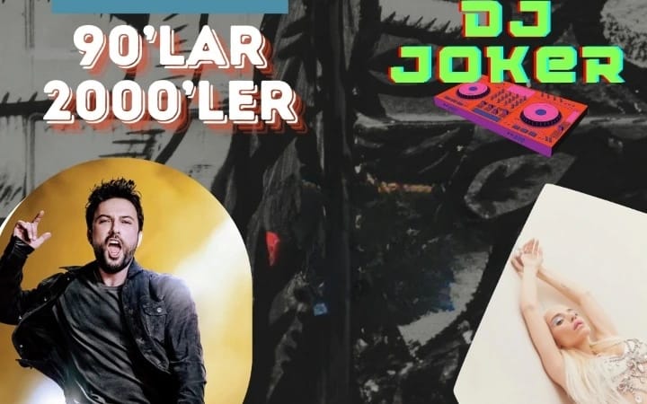 DJ Joker 90’lar 2000’ler Türkçe Pop Gecesi