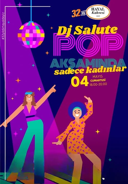 Dj Salute-Pop Gecesinde Sadece Kadınlar