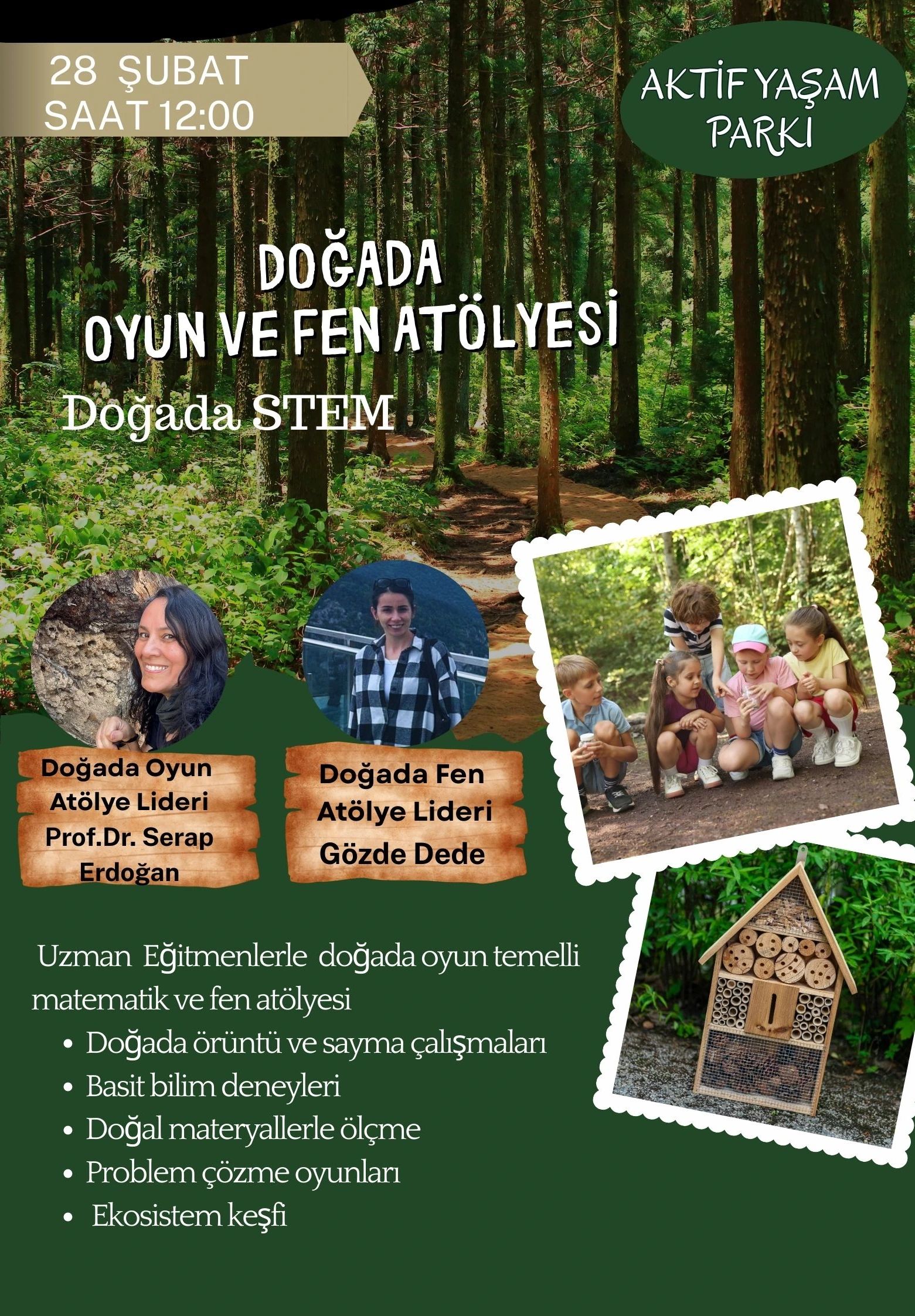 Doğada Oyun ile Matematik ve Fen Atölyesi