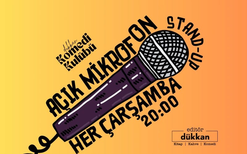 Dükkan Komedi Kulübü - Açık Mikrofon Stand-up