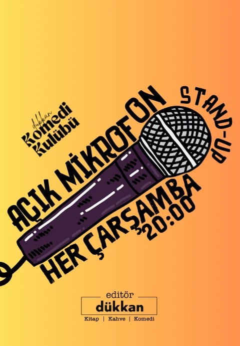Dükkan Komedi Kulübü - Açık Mikrofon Stand-up