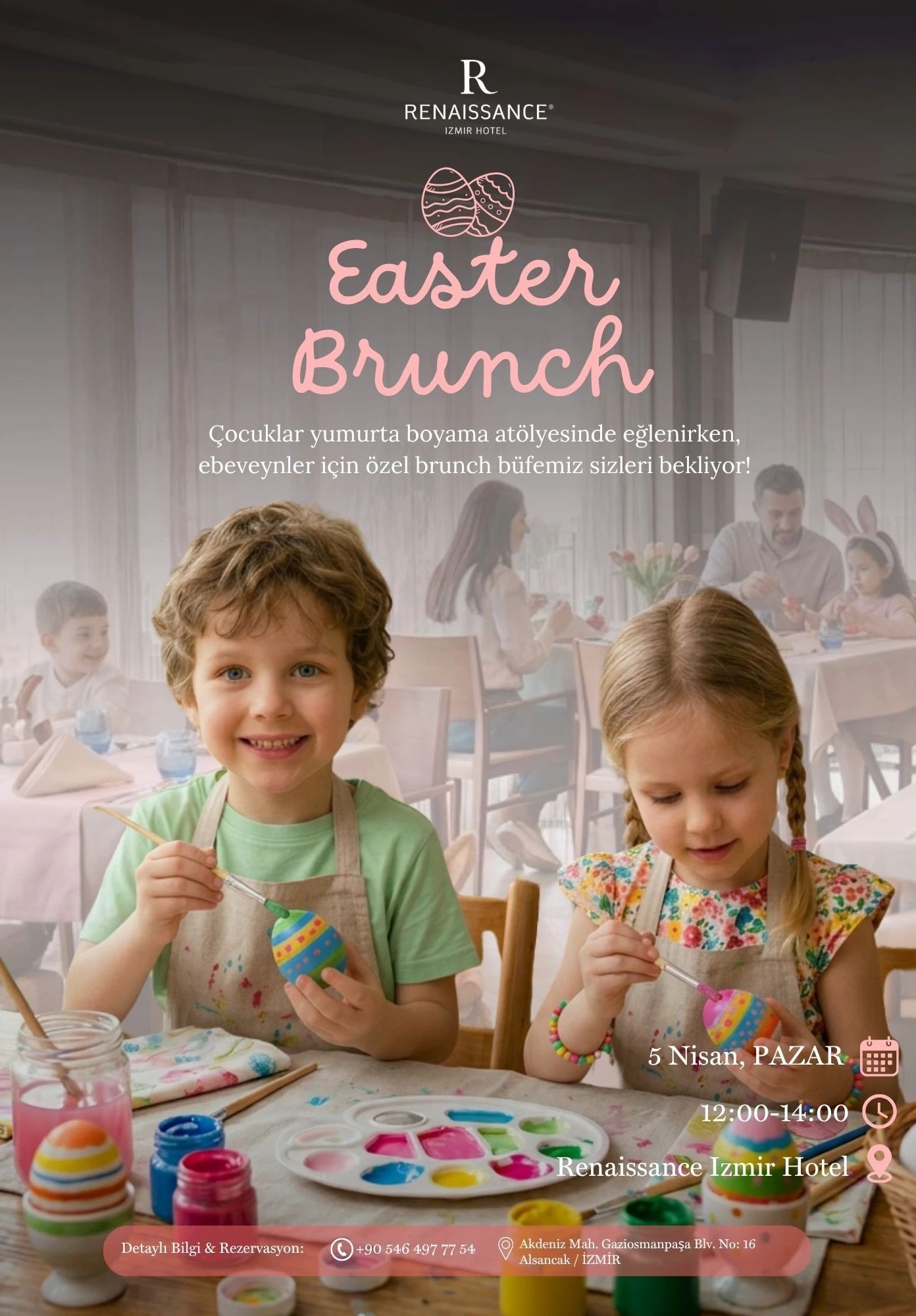 Easter Brunch & Yumurta Boyama Etkinliği