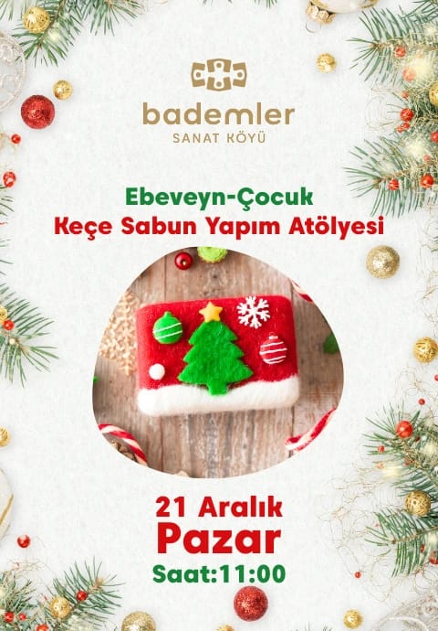 Ebeveyn-Çocuk Keçe Sabun Yapım Atölyesi