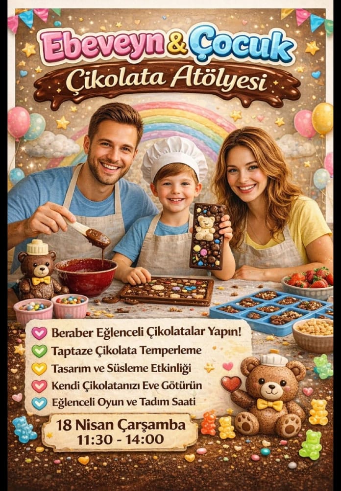 Ebeveyn ve Çocuk Çikolata Atölyesi