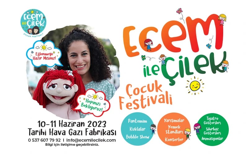 Ecem İle Çilek Çocuk Festivali