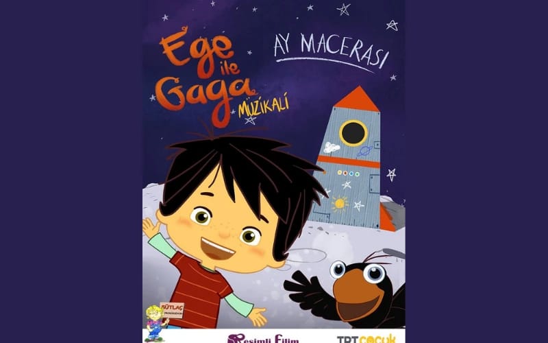 Ege ile Gaga Ay Macerası