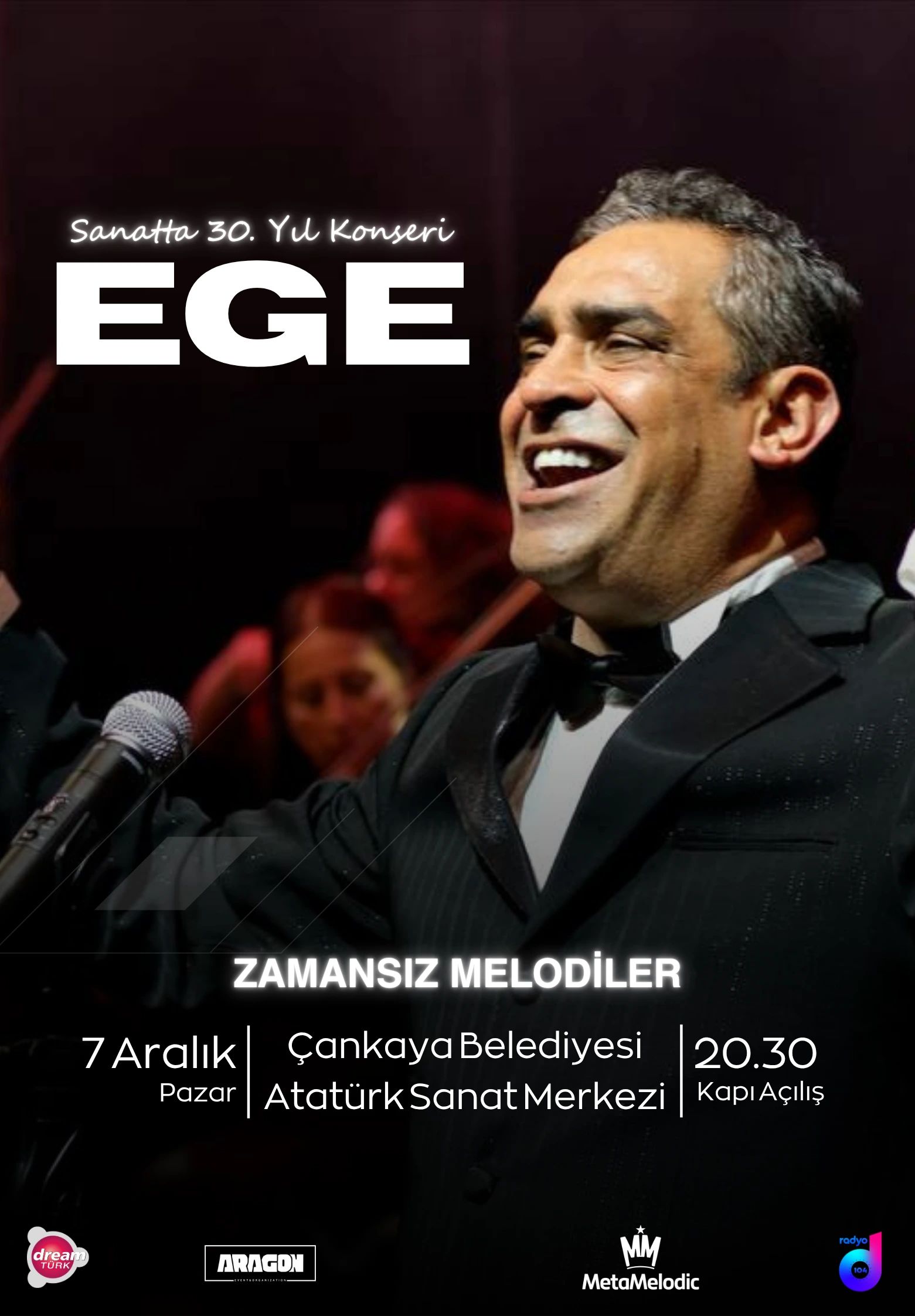 Ege "Sanatta 30.Yıl Konseri"