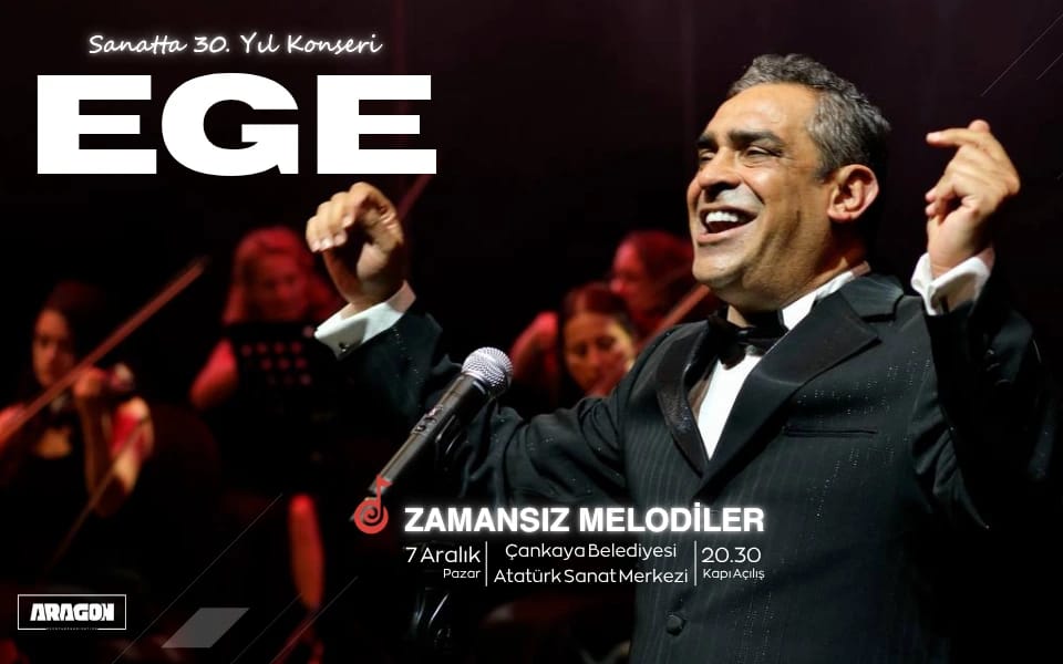 Ege "Sanatta 30.Yıl Konseri"
