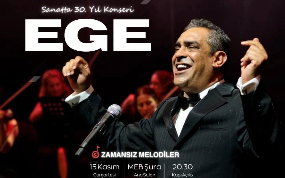 Ege "Sanatta 30.Yıl Konseri" poster