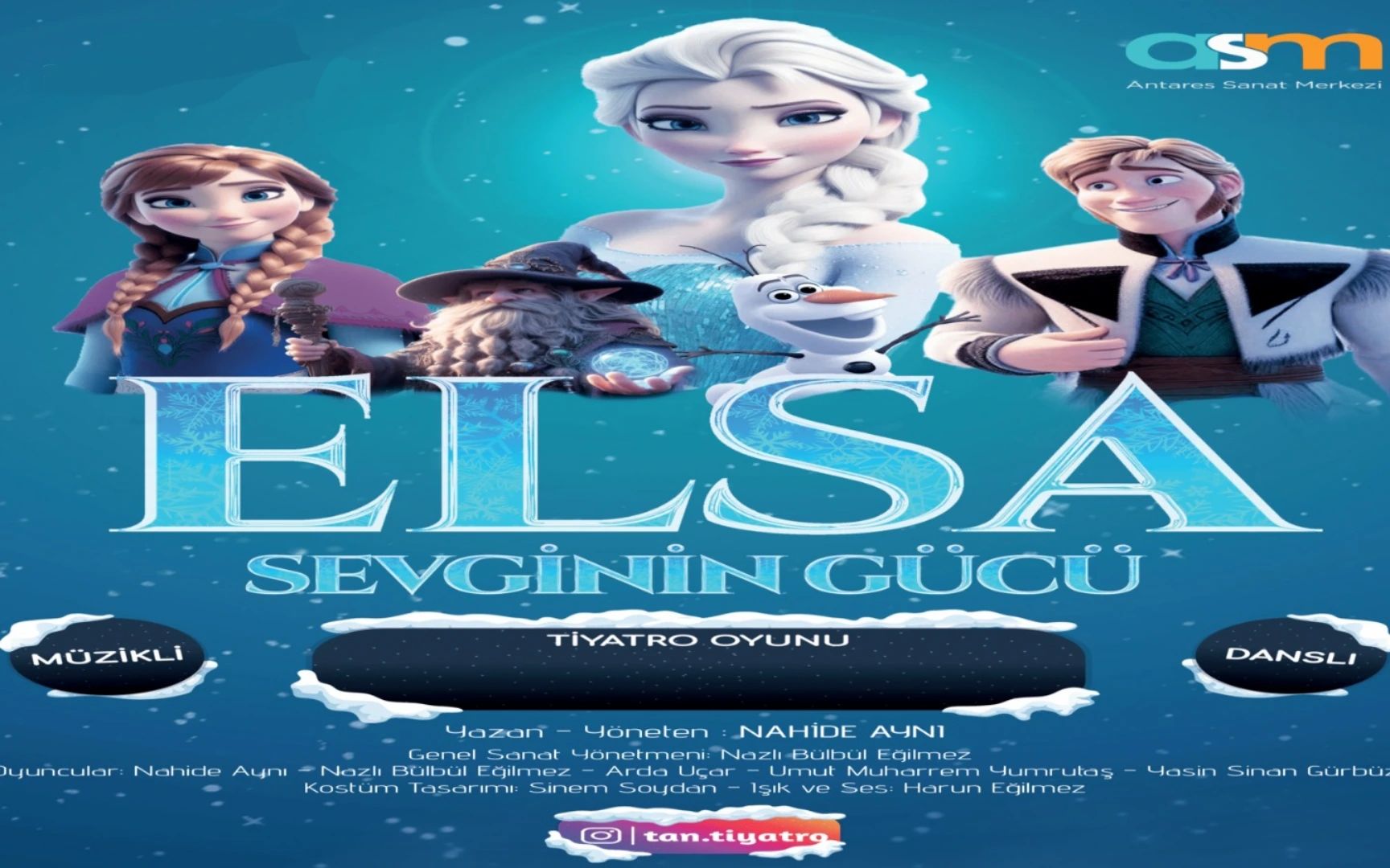 Elsa Sevginin Gücü Tiyatro Oyunu