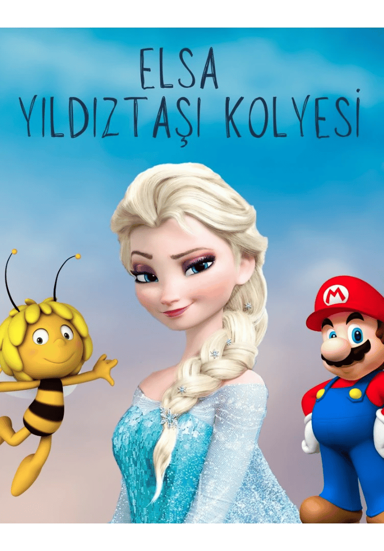 Elsa Yıldıztaşı Kolyesi Çocuk Oyunu