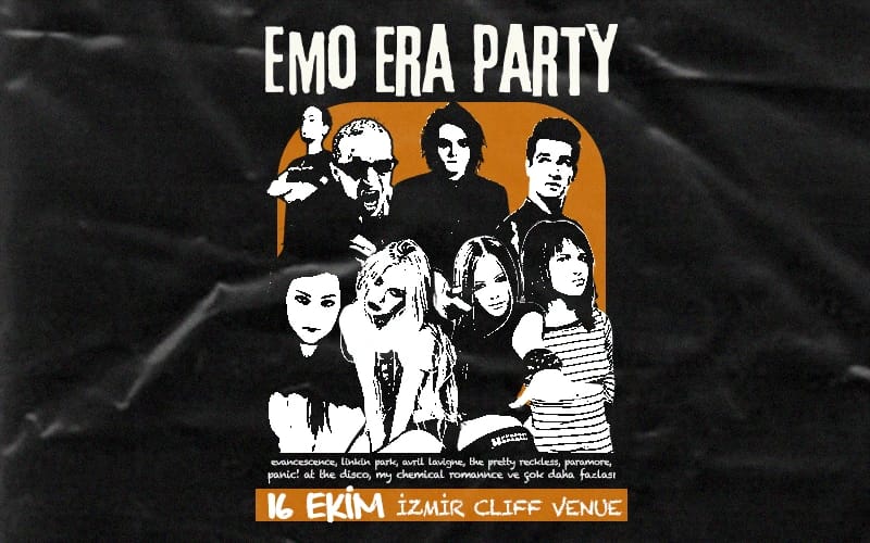 Emo Era Party İzmir poster