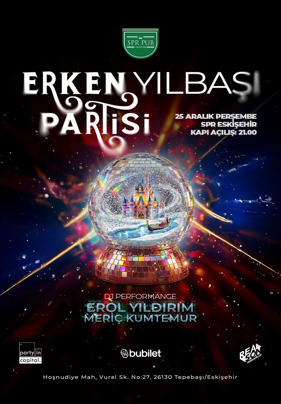 Erken Yılbaşı Partisi w/ Erol Yıldırım