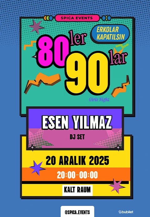 ERKOLAR KAPATILSIN 80'ler 90'lar | Girls Night