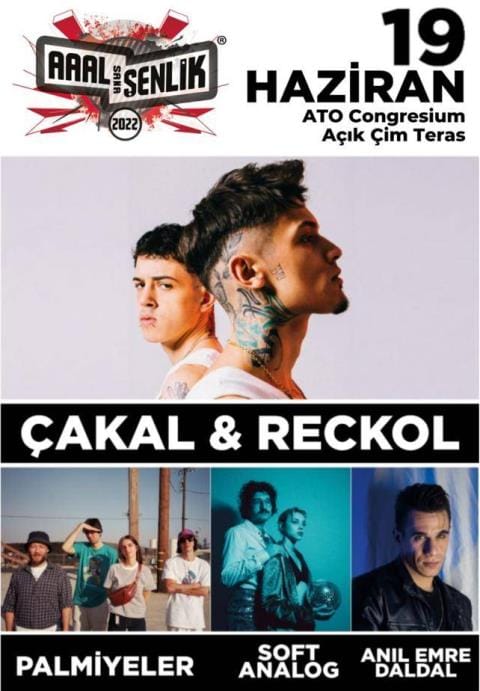 Fabrika Events: Çakal & Reckol, Soft Analog, Palmiyeler, Anıl Emre Daldal