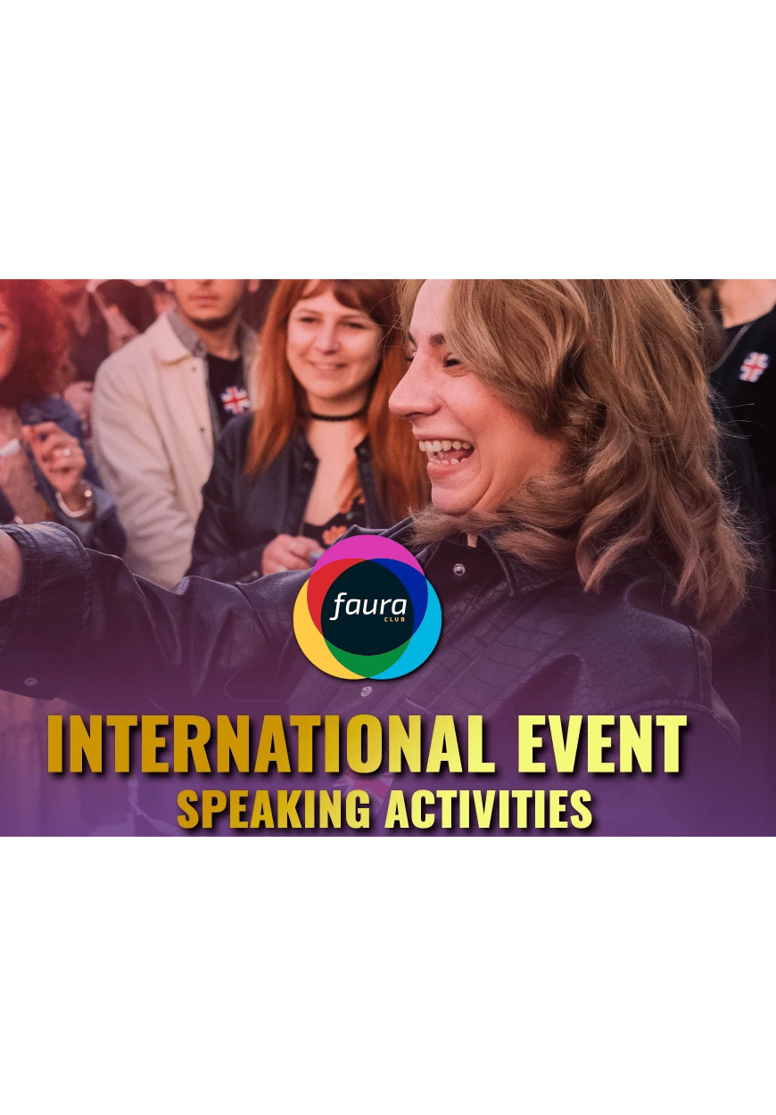 Faura International Event (Foreign Language Activities)