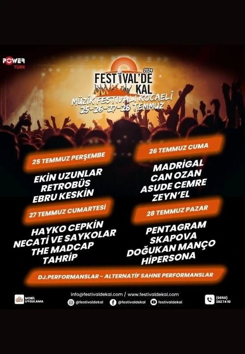 Festival'de Kal Kocaeli Müzik Festivali 2024