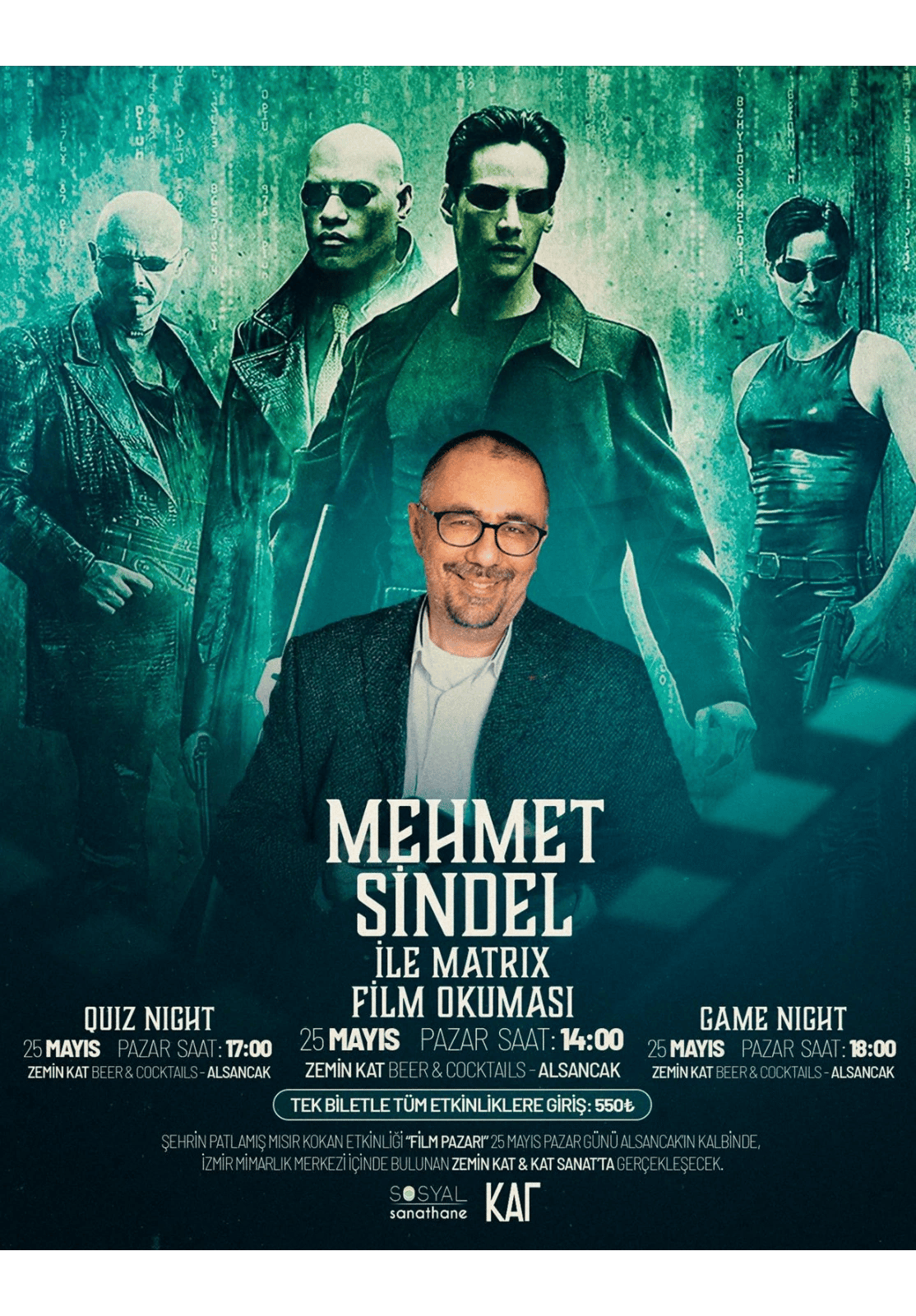 Film Pazarı: Film Okuması & Quiz Night & Game Night