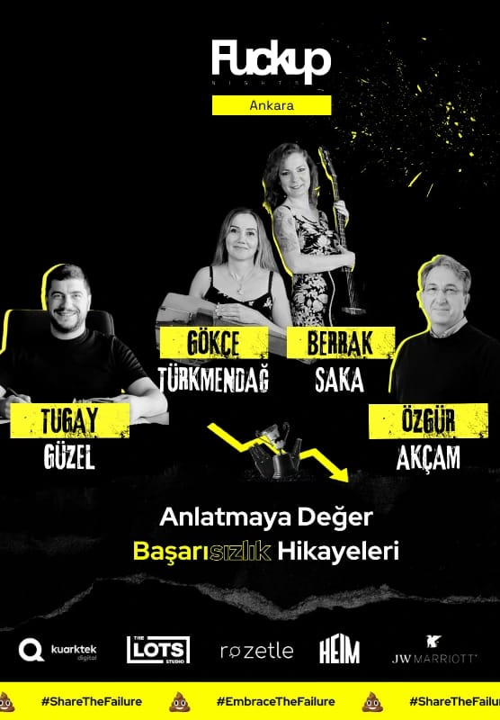 Fuckup Nights Ankara Vol. 38