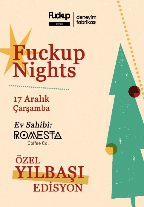 Fuckup Nights Denizli Vol.9