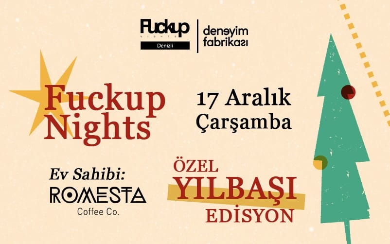 Fuckup Nights Denizli Vol.9
