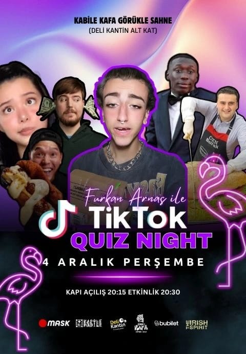 Furkan Arnas ile TikTok Quiz Night