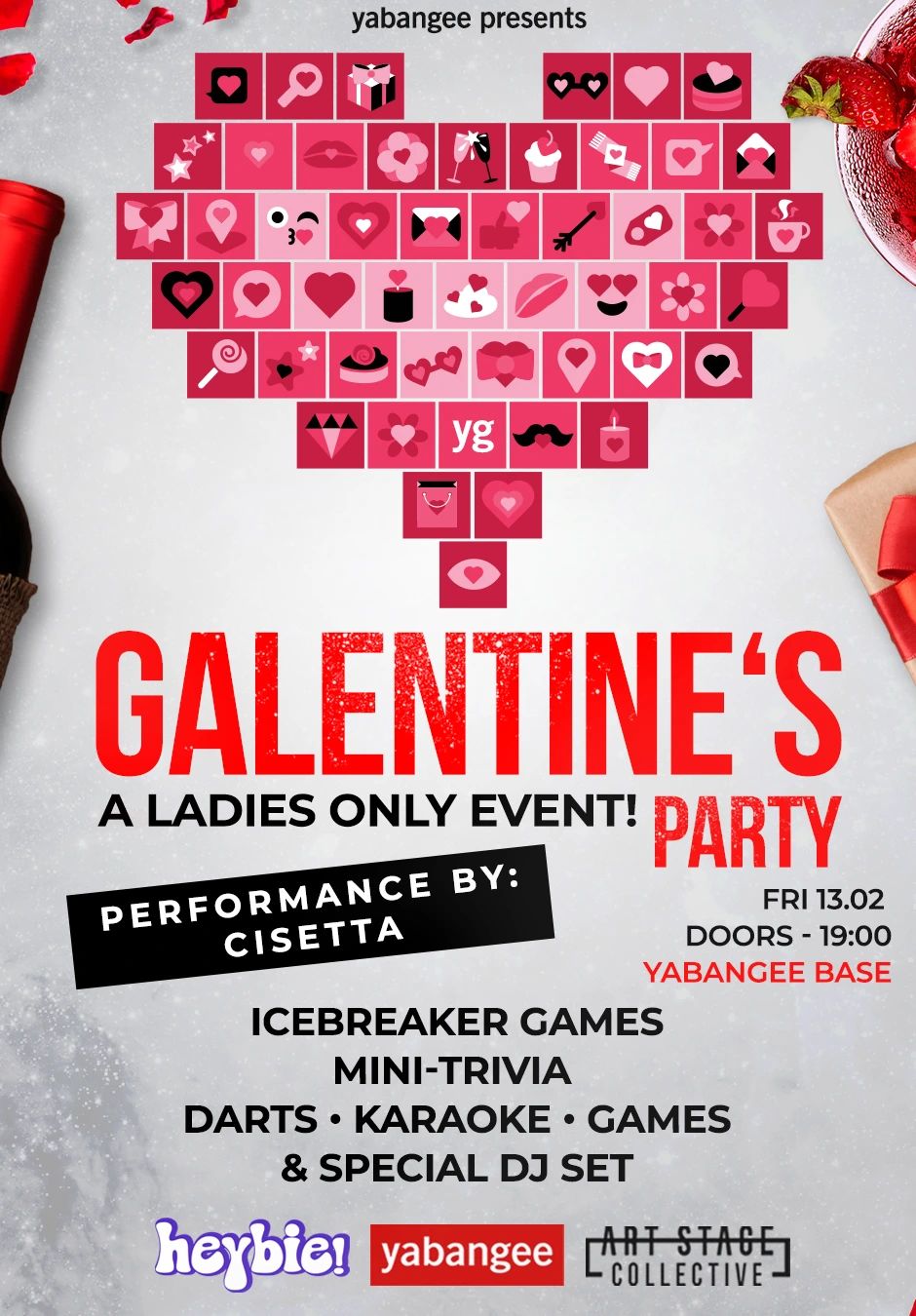 Galentine's Party: A Ladies Only Community Event