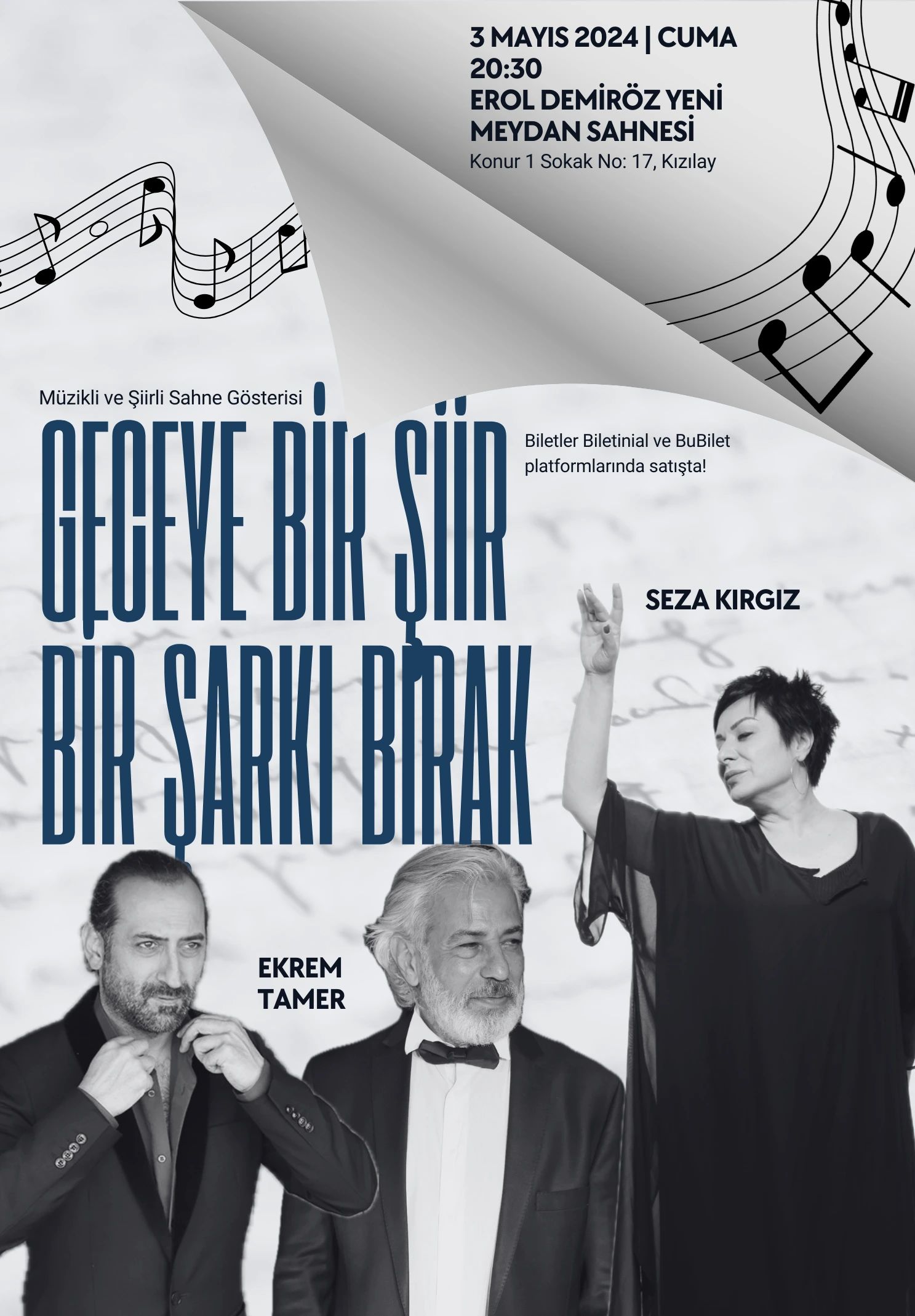 Geceye Bir Şiir Bir Şarkı Bırak