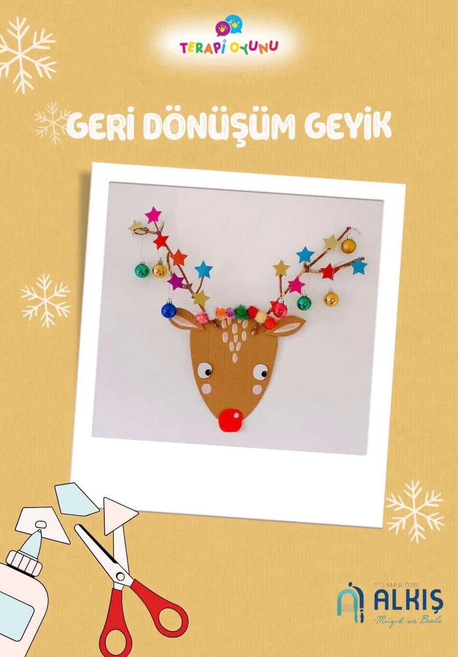 Geri Dönüşümden Geyik Tasarım Atölyesi