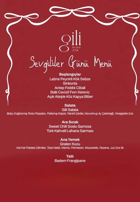 Gili'de Sevgililer Günü