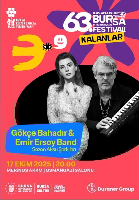 Gökçe Bahadır & Emir Ersoy Band Sezen Aksu Şarkıları - 63. Uluslararası Bursa Festivali