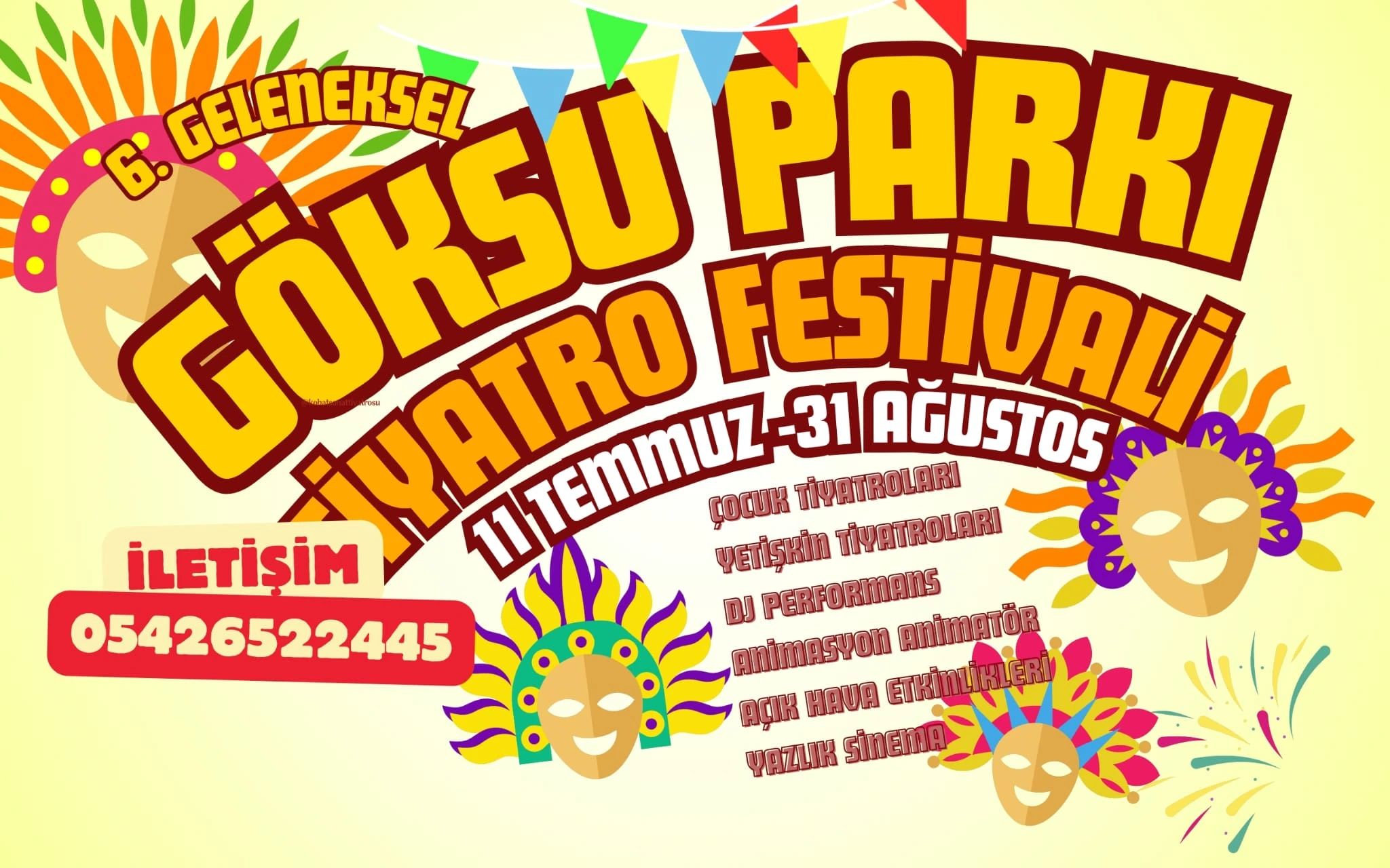 6.Geleneksel Göksu Parkı Tiyatro Festivali