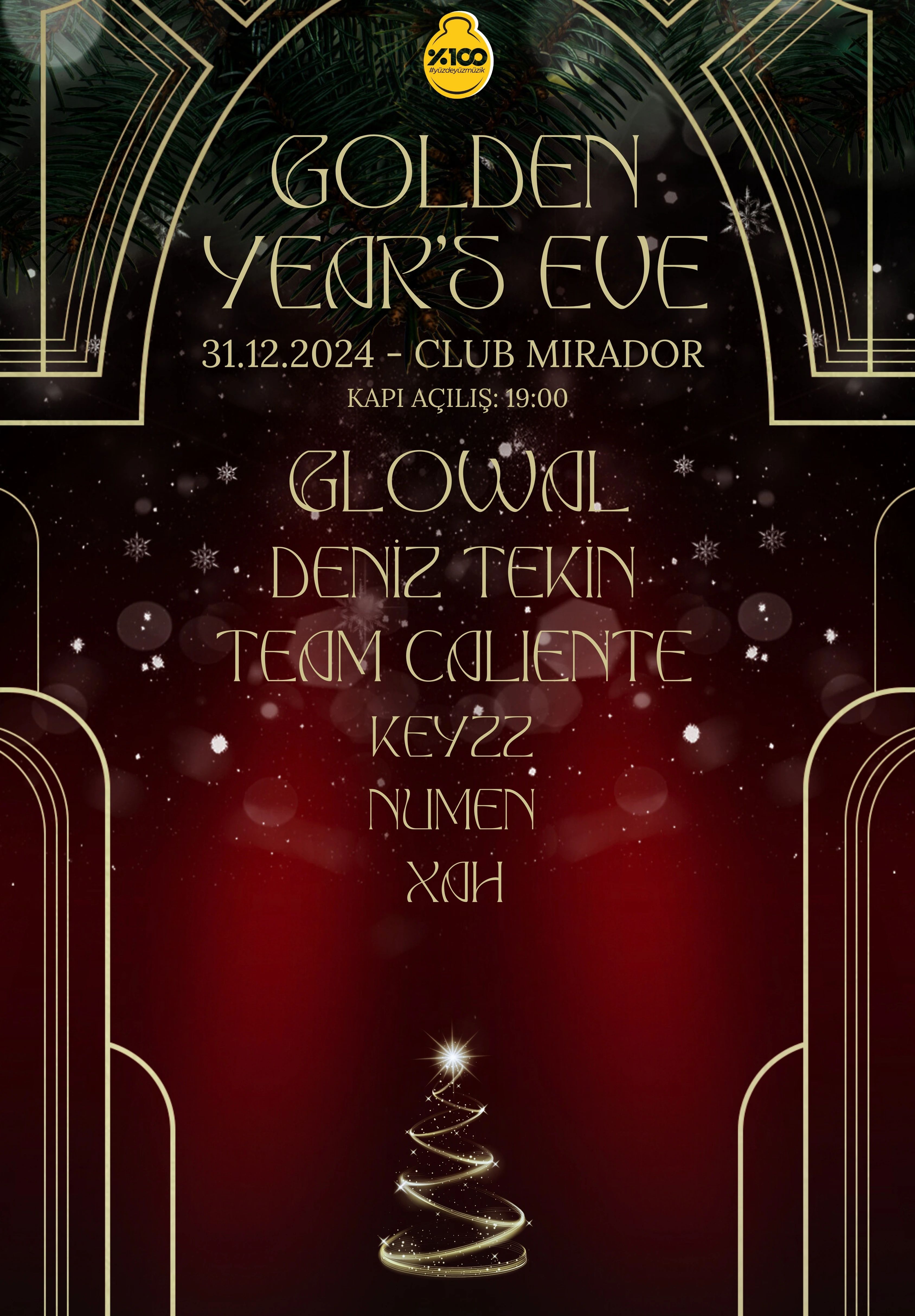Yılbaşı Partisi - Club Mirador - Golden Year's Eve