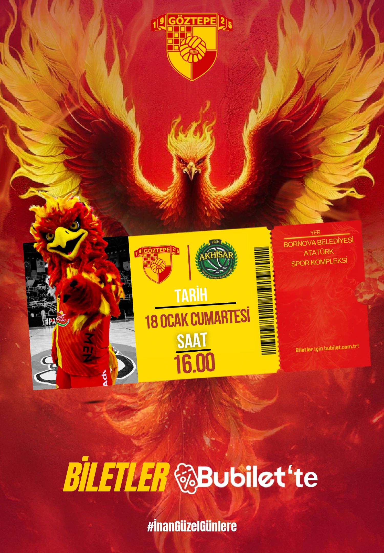 Göztepe - Akhisar Belediye Basketbol Müsabakası