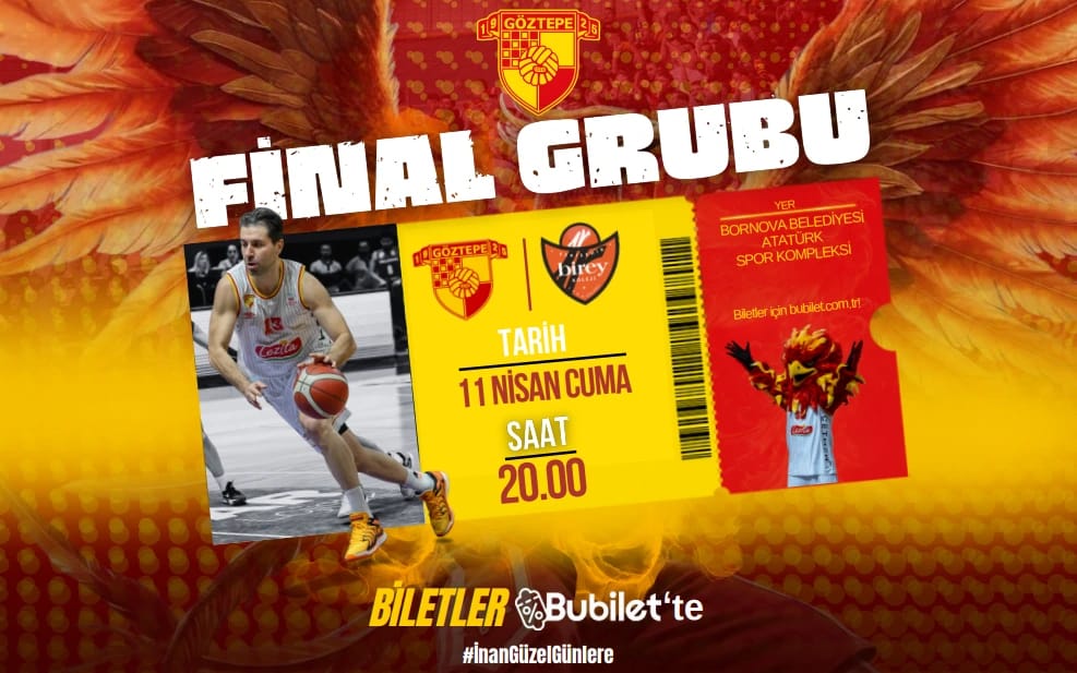 Göztepe - Eskişehir Birey Koleji Basketbol Müsabakası