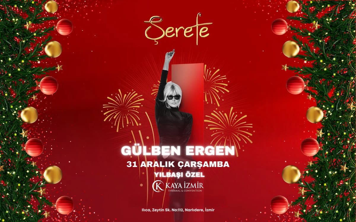 Gülben Ergen Yılbaşı Yemekli Gala Gecesi poster