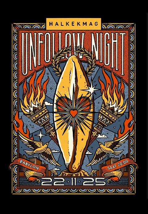 Halkekmag Unfollow Night