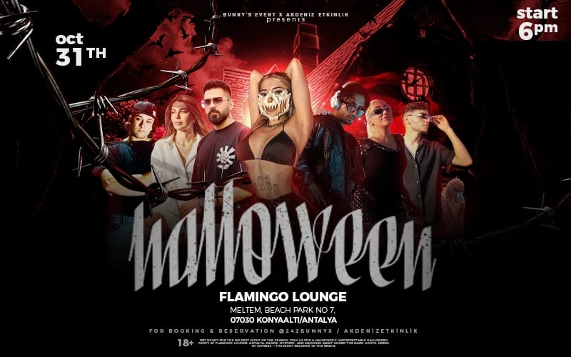 HALLOWEEN NIGHT – FLAMINGO LOUNGE