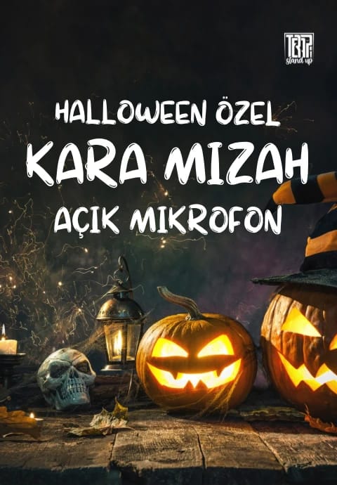 Halloween Özel Kara Mizah Açık Mikrofon