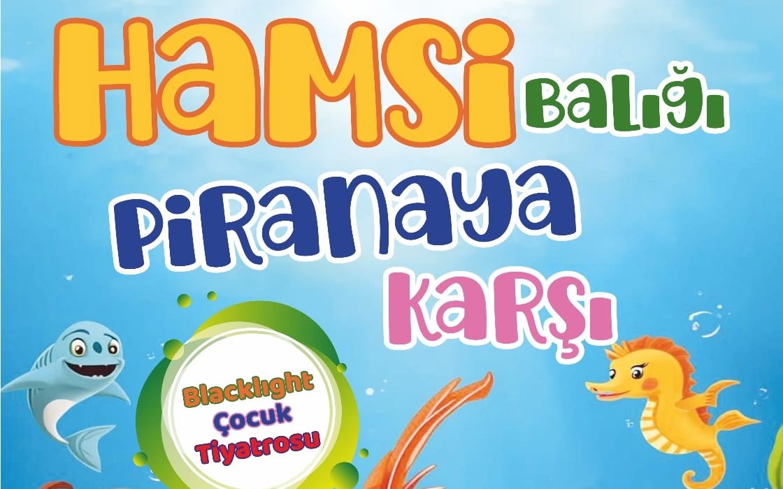  Hamsi Balığı Piranaya Karşı poster
