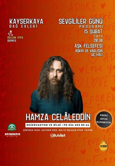 Hamza Celaleddin, Aşk Felsefesi; Aşkın ve Varlığın Üç Hali (Söyleşi)
